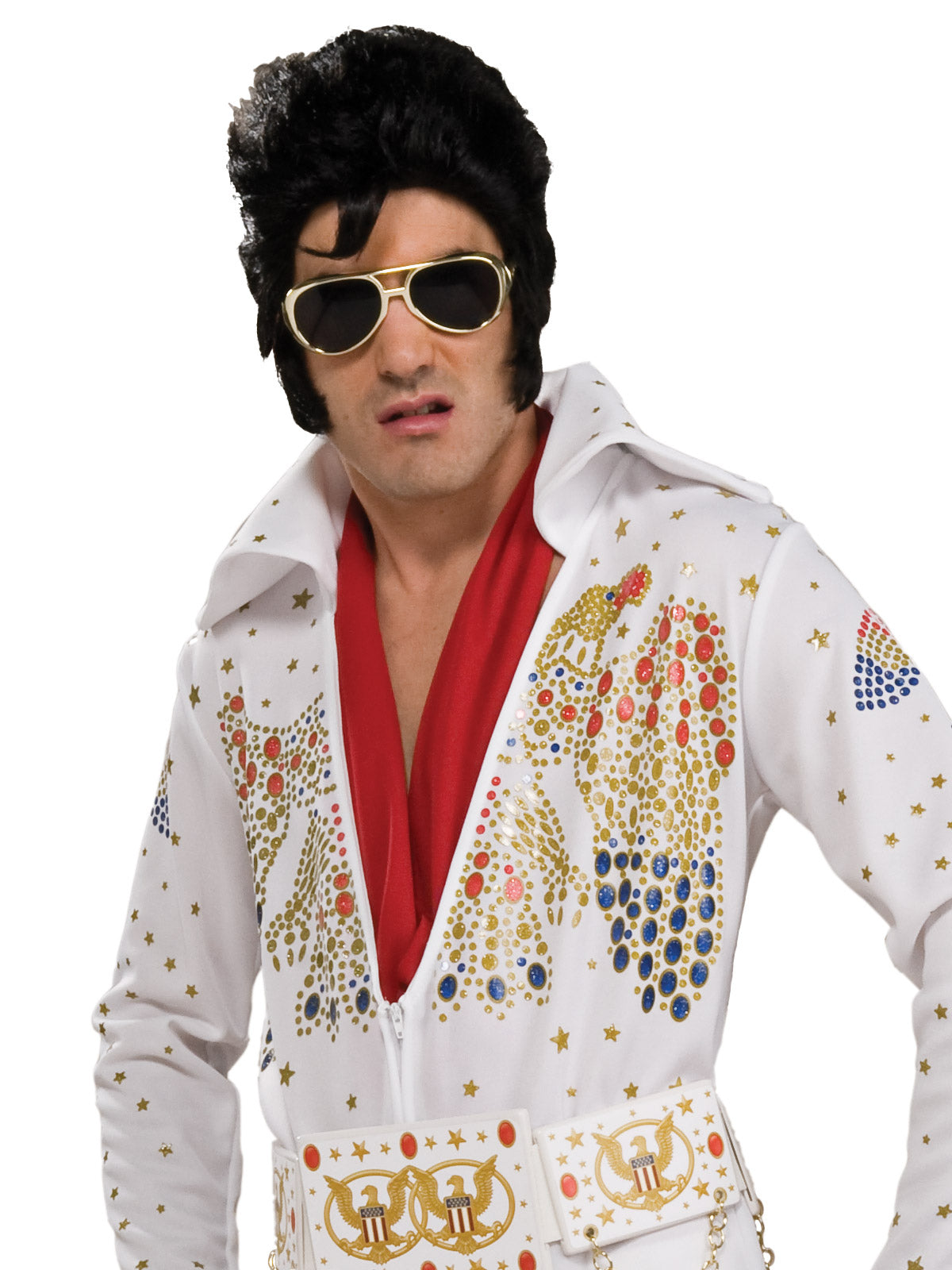 ELVIS DELUXE COSTUME, ADULT - Back