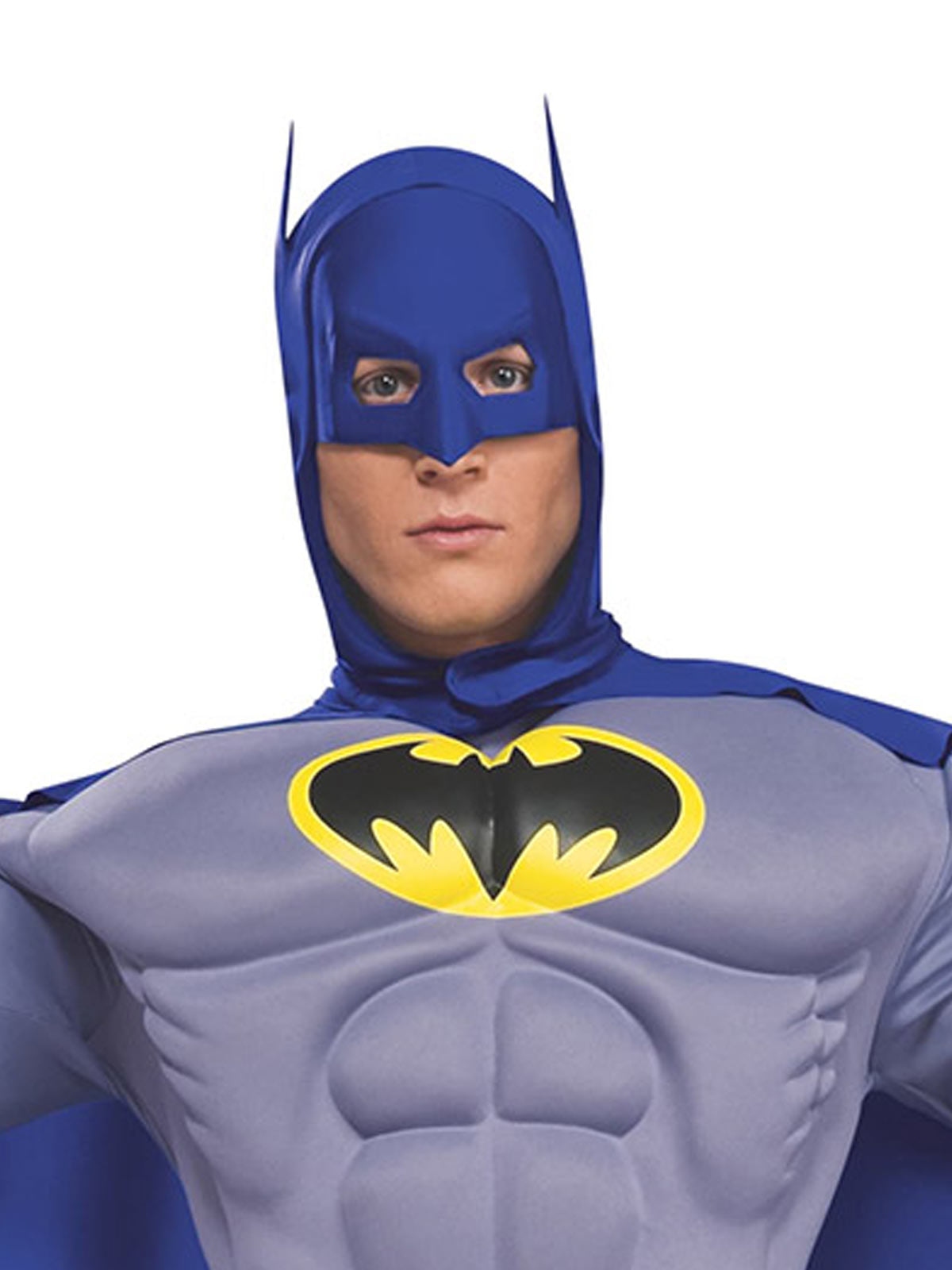 BATMAN DELUXE COSTUME, ADULT - Back