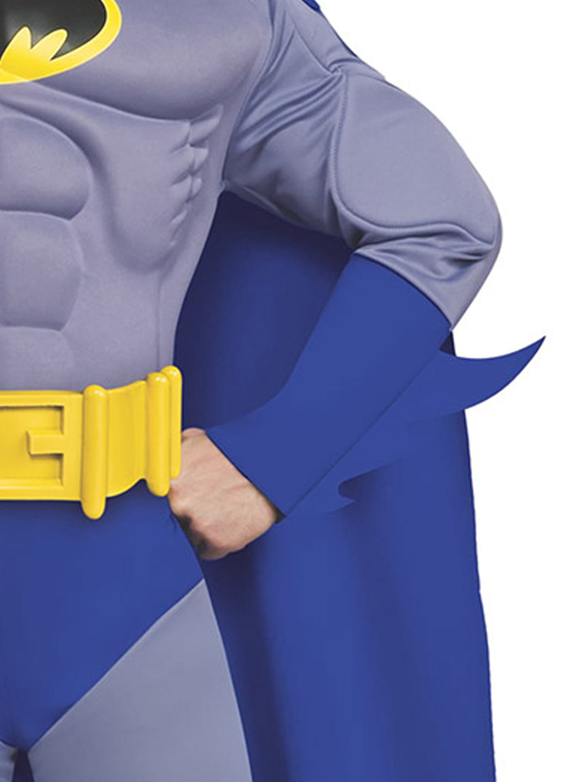 BATMAN DELUXE COSTUME, ADULT - Side