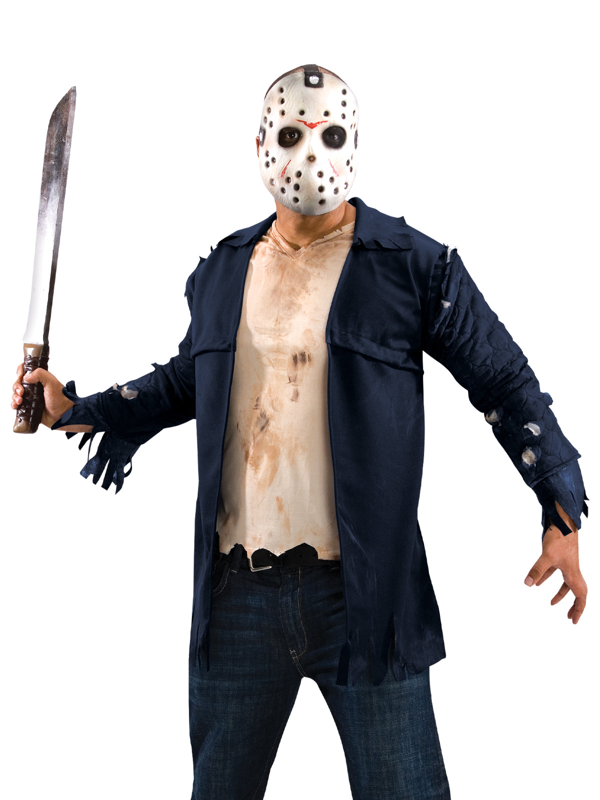 JASON DELUXE COSTUME, ADULT - Side