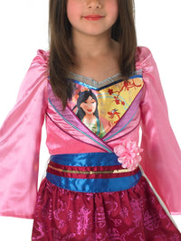 MULAN SHIMMER DELUXE COSTUME, CHILD - Back