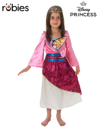 MULAN SHIMMER DELUXE COSTUME, CHILD - Front