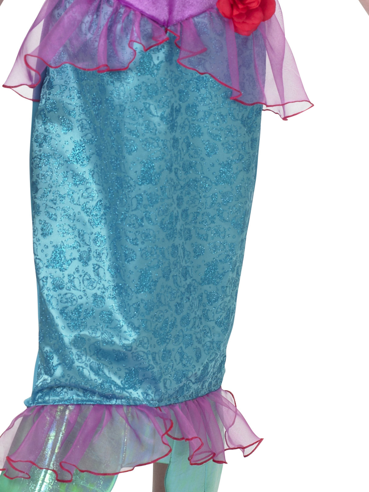ARIEL SHIMMER DELUXE COSTUME, CHILD - M - Side