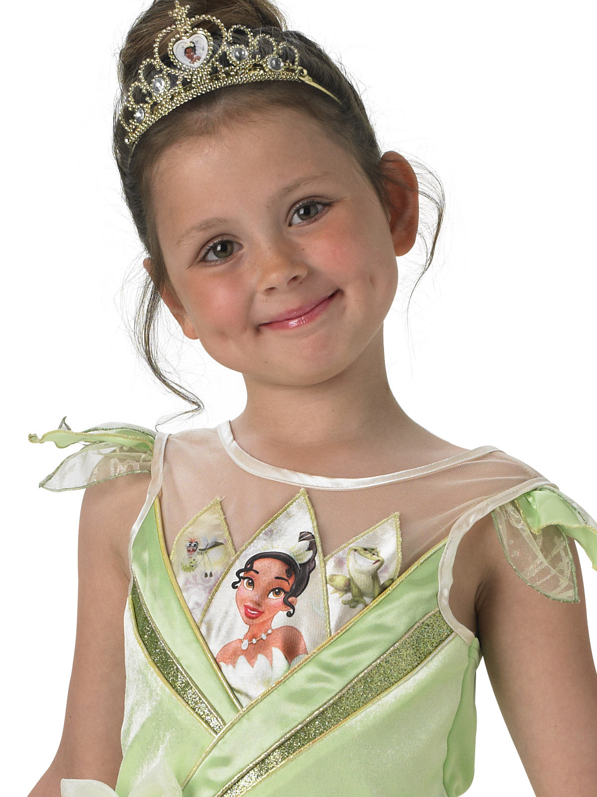 TIANA SHIMMER DELUXE COSTUME, CHILD - Back