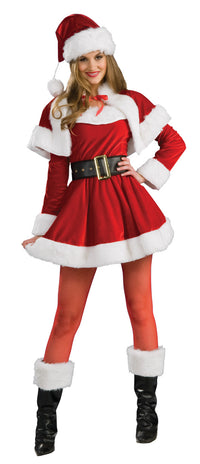 SANTA'S HELPER DRESS, ADULT - Front