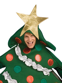 CHRISTMAS TREE COSTUME, ADULT - STD - Back