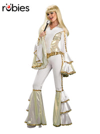 DISCO QUEEN COSTUME, ADULT - STD - Front