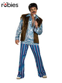 ROCKSTAR 70S GUY COSTUME, ADULT - STD - Front