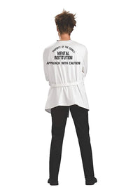 INSANE ASYLUM COSTUME, ADULT - Back