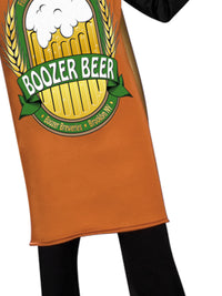 BEER BOTTLE COSTUME, ADULT - STD - Side