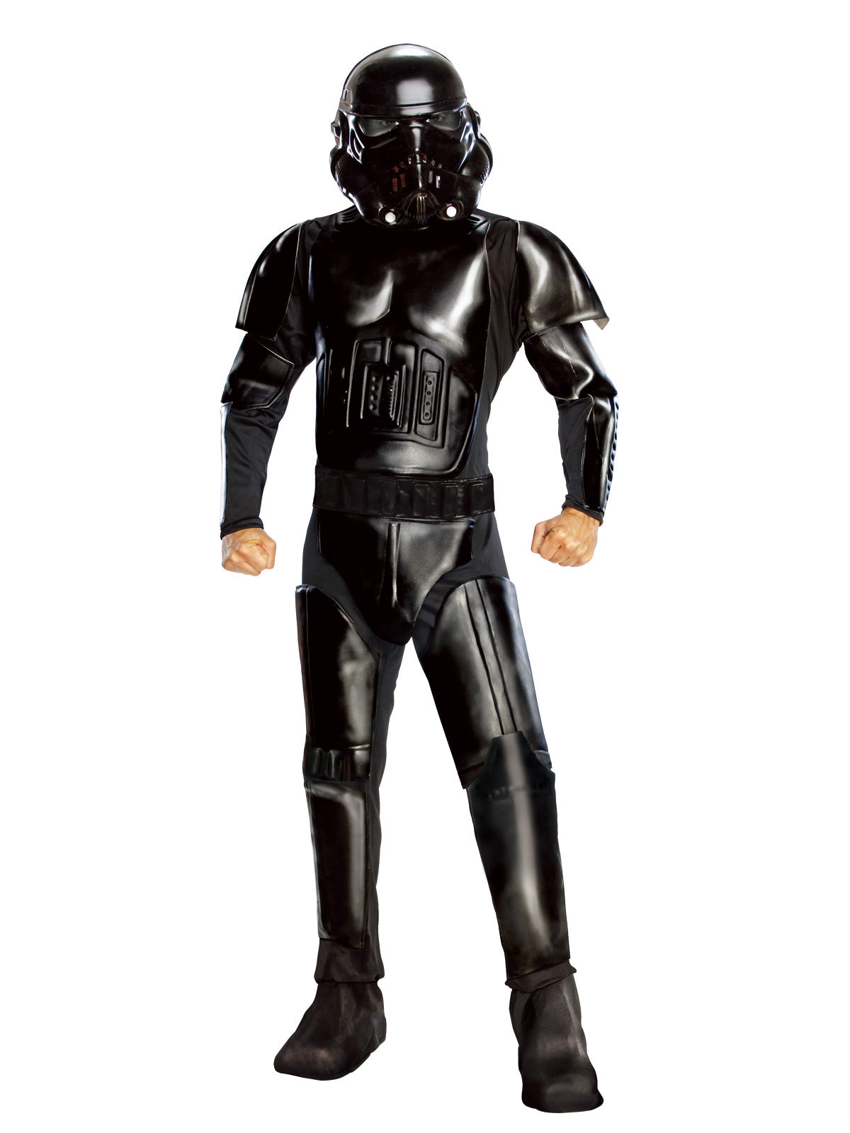 BLACK SHADOW DELUXE TROOPER COSTUME, ADULT - Back