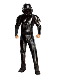 BLACK SHADOW DELUXE TROOPER COSTUME, ADULT - Back