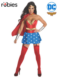 WONDER WOMAN SECRET WISHES, ADULT - Front