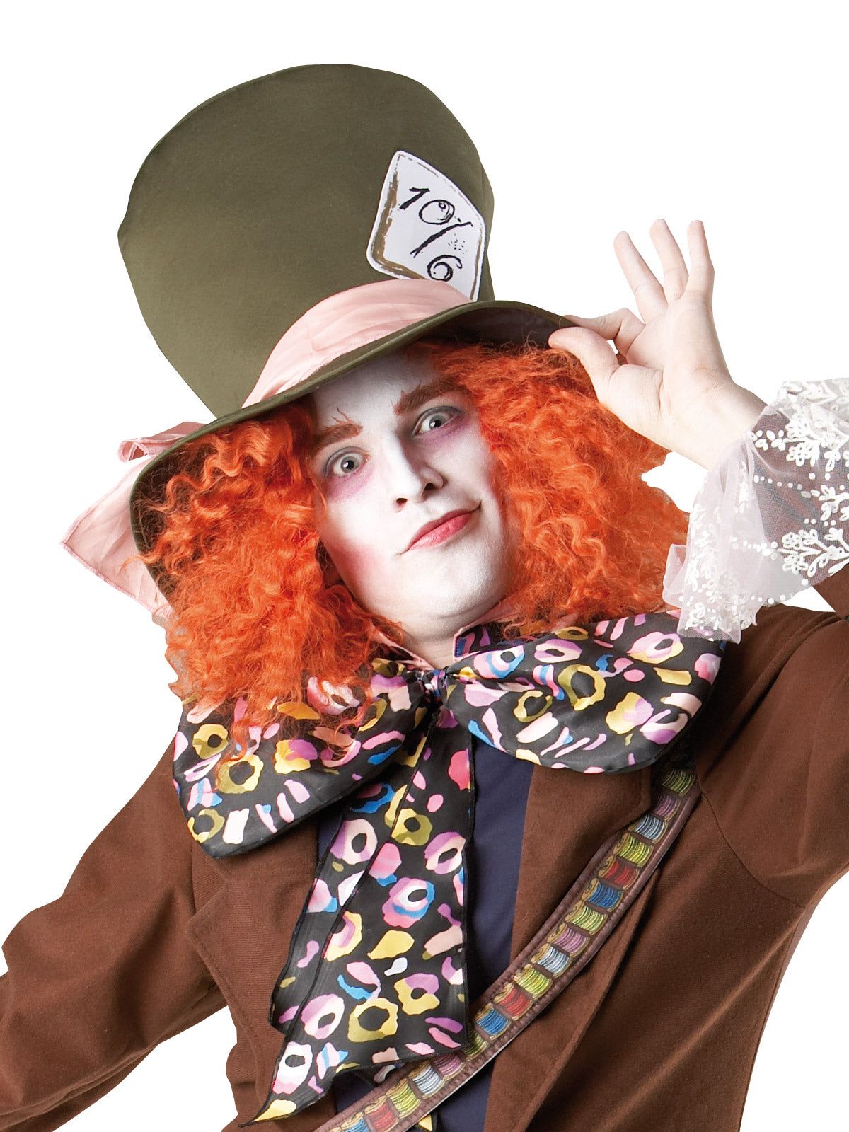 MAD HATTER DELUXE COSTUME, ADULT - Back