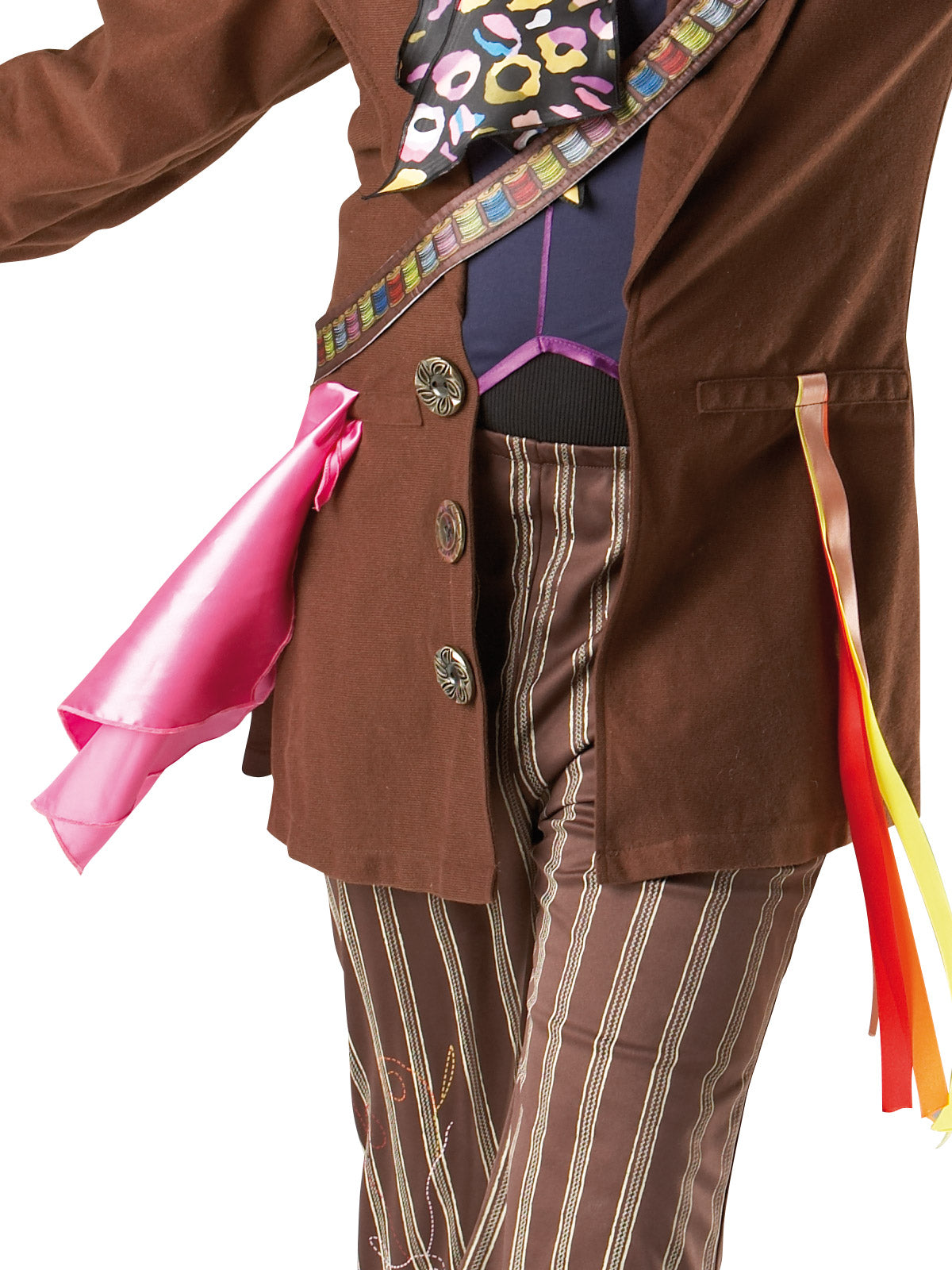 MAD HATTER DELUXE COSTUME, ADULT - Side