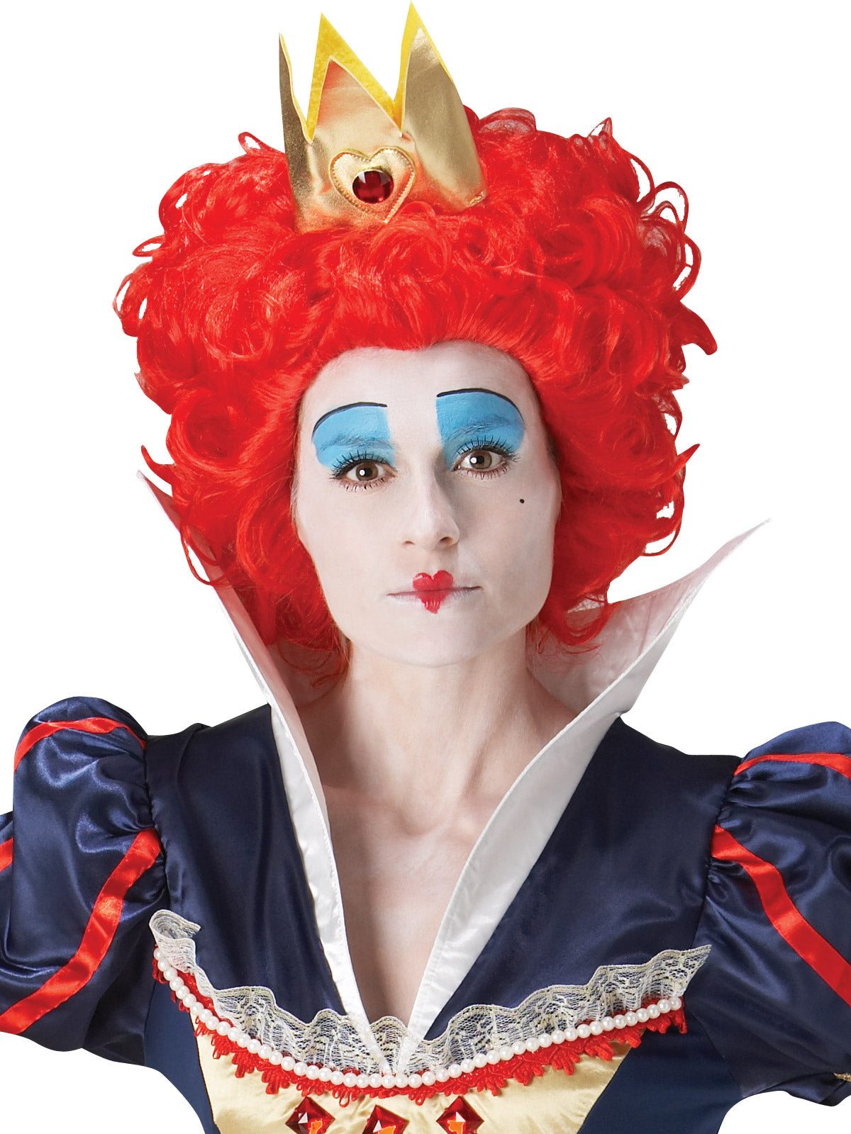 QUEEN OF HEARTS PREMIUM COSTUME, ADULT - Back