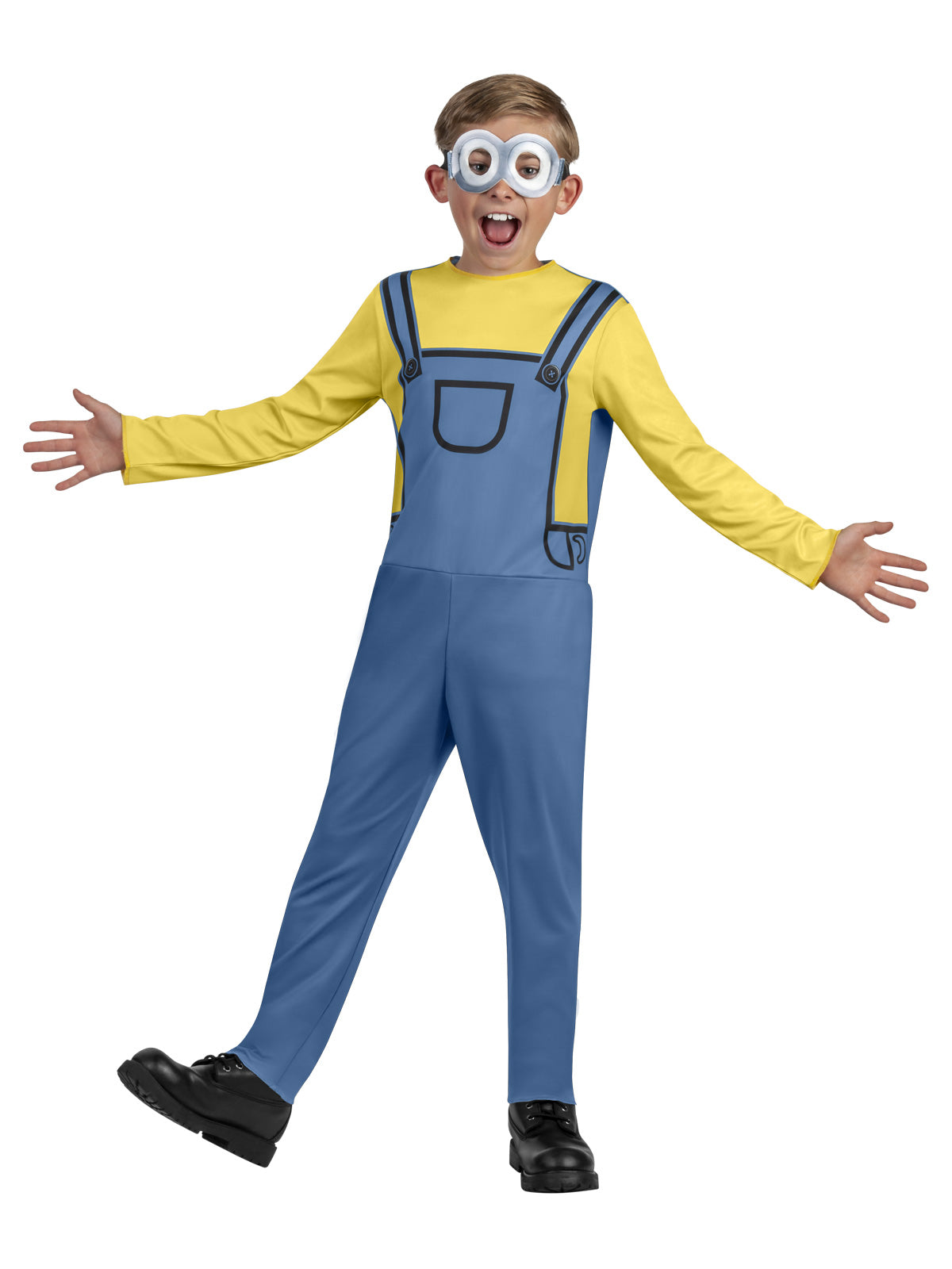 MINION UNISEX COSTUME, CHILD - 6-8 YRS - Side