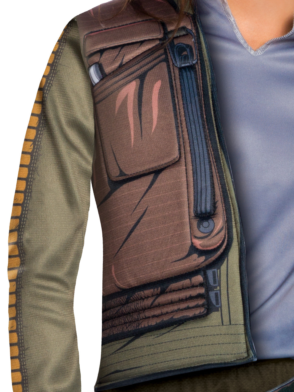 JYN ERSO ROGUE ONE DELUXE COSTUME, CHILD - 6-8 YRS - Back