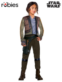 JYN ERSO ROGUE ONE DELUXE COSTUME, CHILD - 6-8 YRS - Front