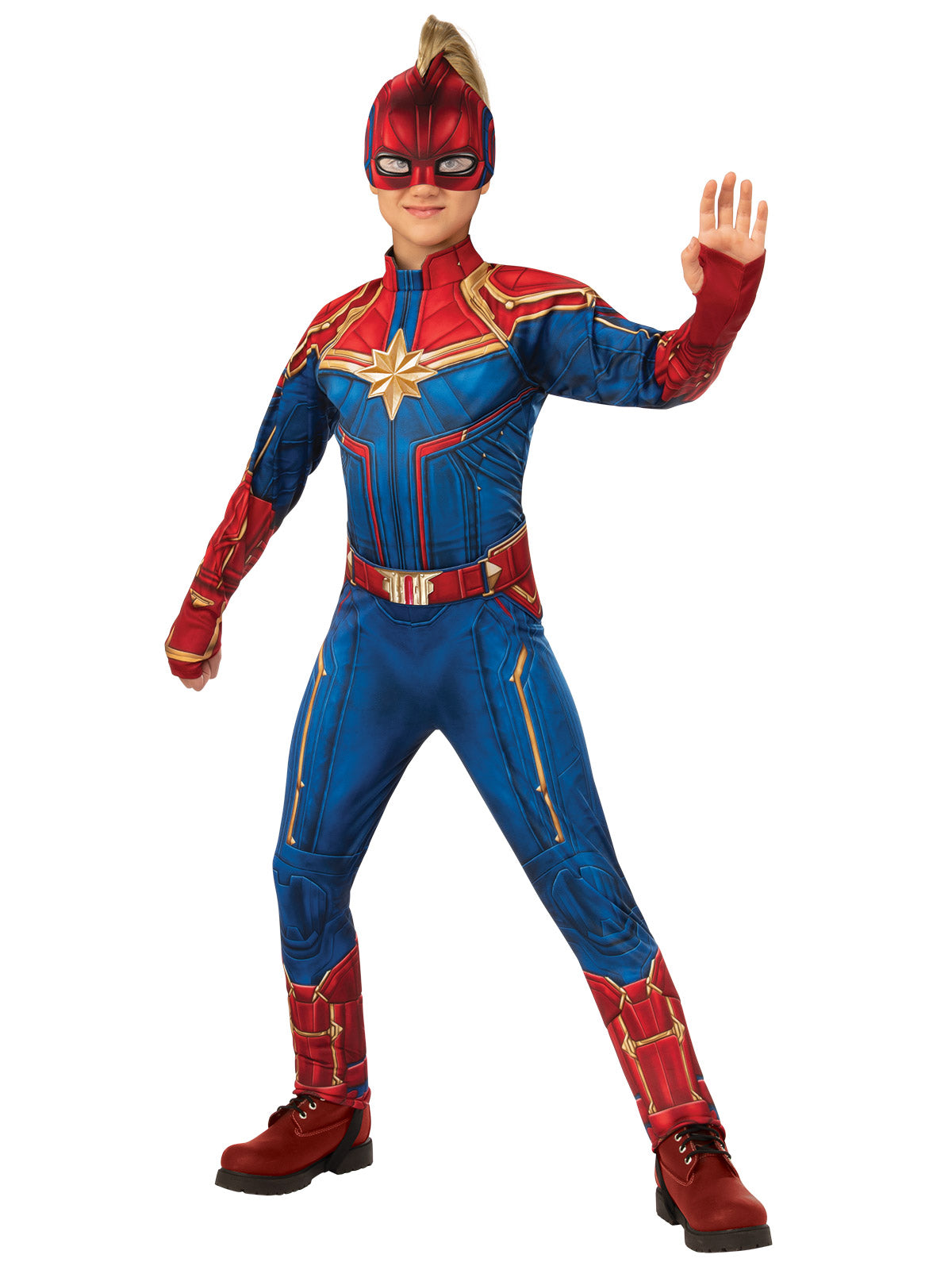 CAPTAIN MARVEL DELUXE HERO SUIT, CHILD - Side