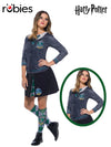 SLYTHERIN COSTUME TOP, ADULT - Front