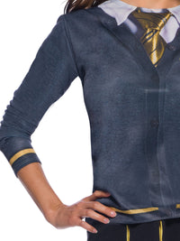 HUFFLEPUFF COSTUME TOP, ADULT - Back