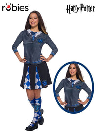 RAVENCLAW COSTUME TOP, ADULT - Front
