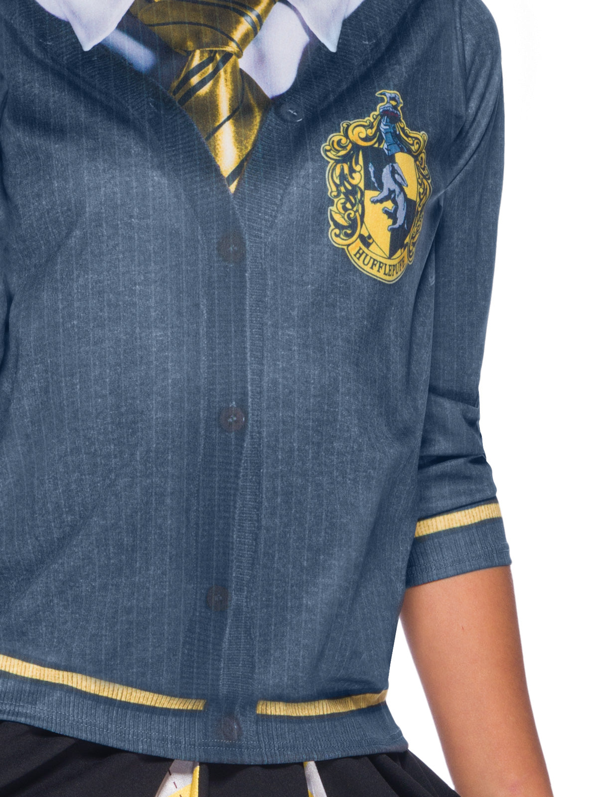 HUFFLEPUFF COSTUME TOP, CHILD - Side