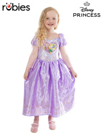 RAPUNZEL LOVEHEART DELUXE COSTUME, CHILD - 4-6 YRS - Front