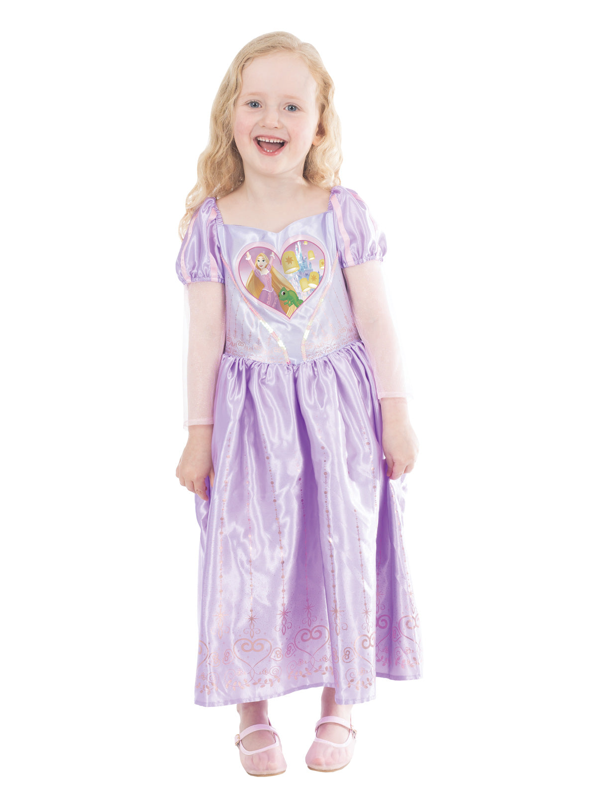 RAPUNZEL LOVEHEART DELUXE COSTUME, CHILD - 4-6 YRS - Side