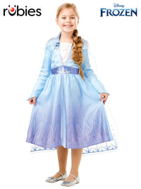 ELSA FROZEN 2 COSTUME, CHILD - Front