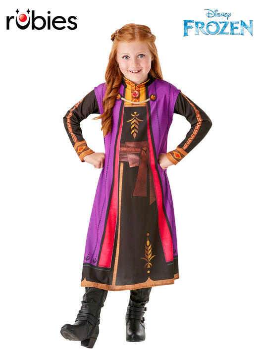 ANNA FROZEN 2 COSTUME, CHILD - 4-6 YRS - Front