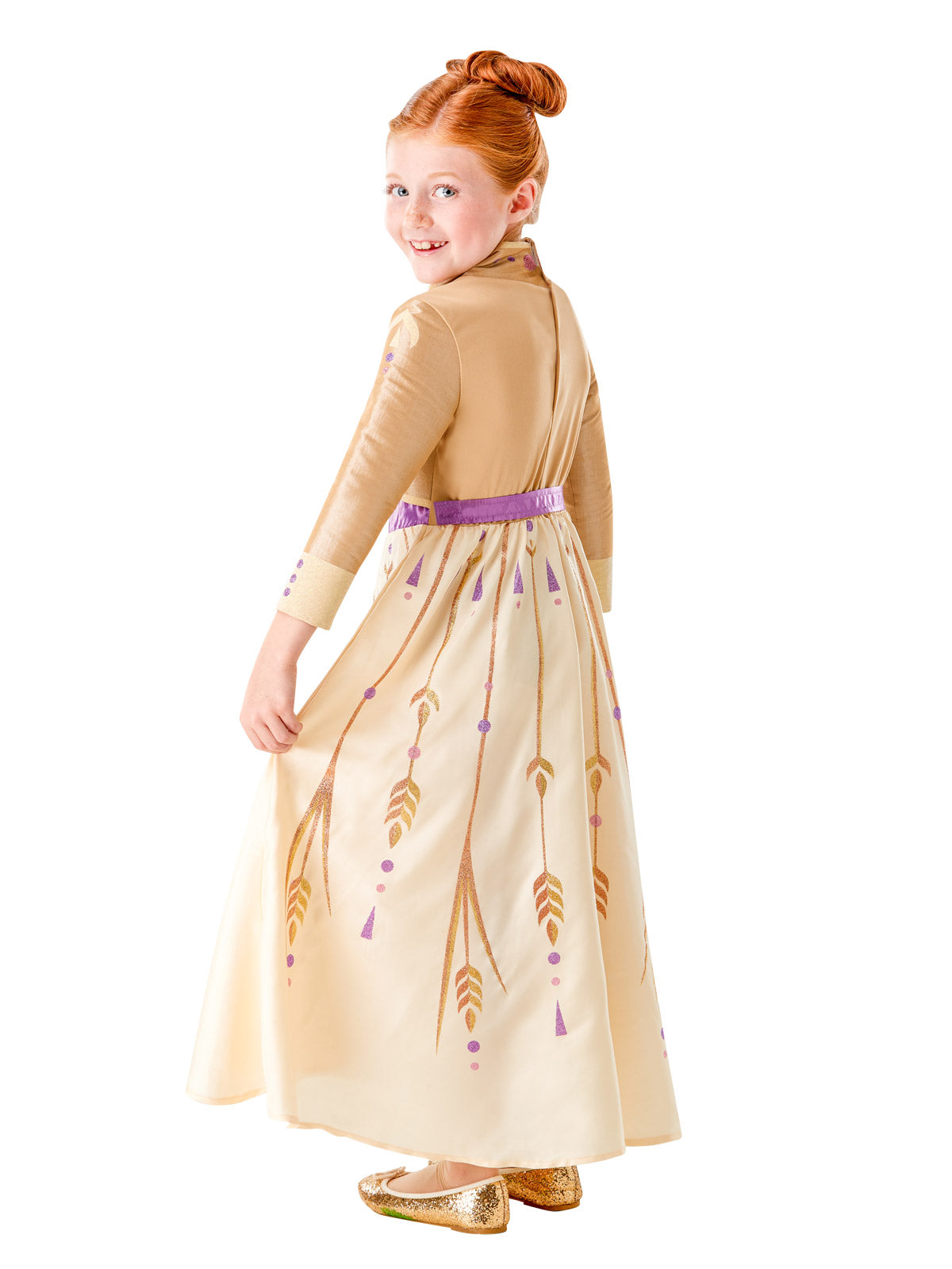 ANNA FROZEN 2 PROLOGUE COSTUME, CHILD - 4-6 YRS - Side