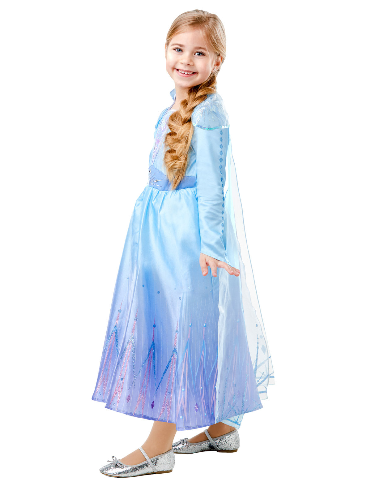 ELSA FROZEN 2 DELUXE COSTUME, CHILD - Side
