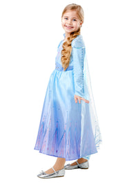 ELSA FROZEN 2 DELUXE COSTUME, CHILD - Side