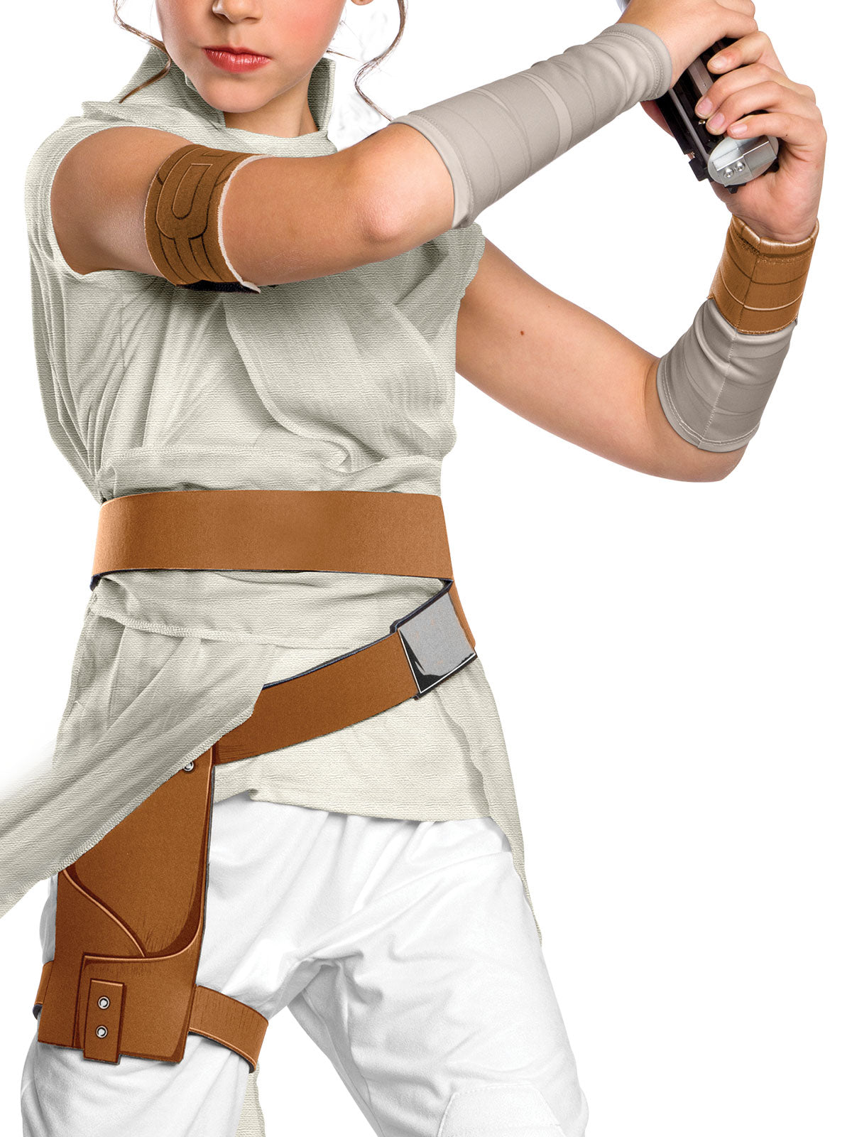 REY DELUXE COSTUME, CHILD - Back