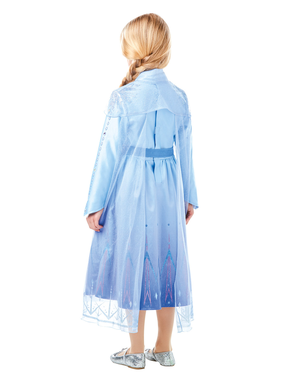 ELSA FROZEN 2 PREMIUM COSTUME &amp; WIG - Back