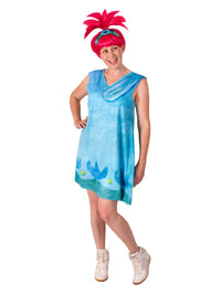 TROLLS POPPY COSTUME, ADULT - Back