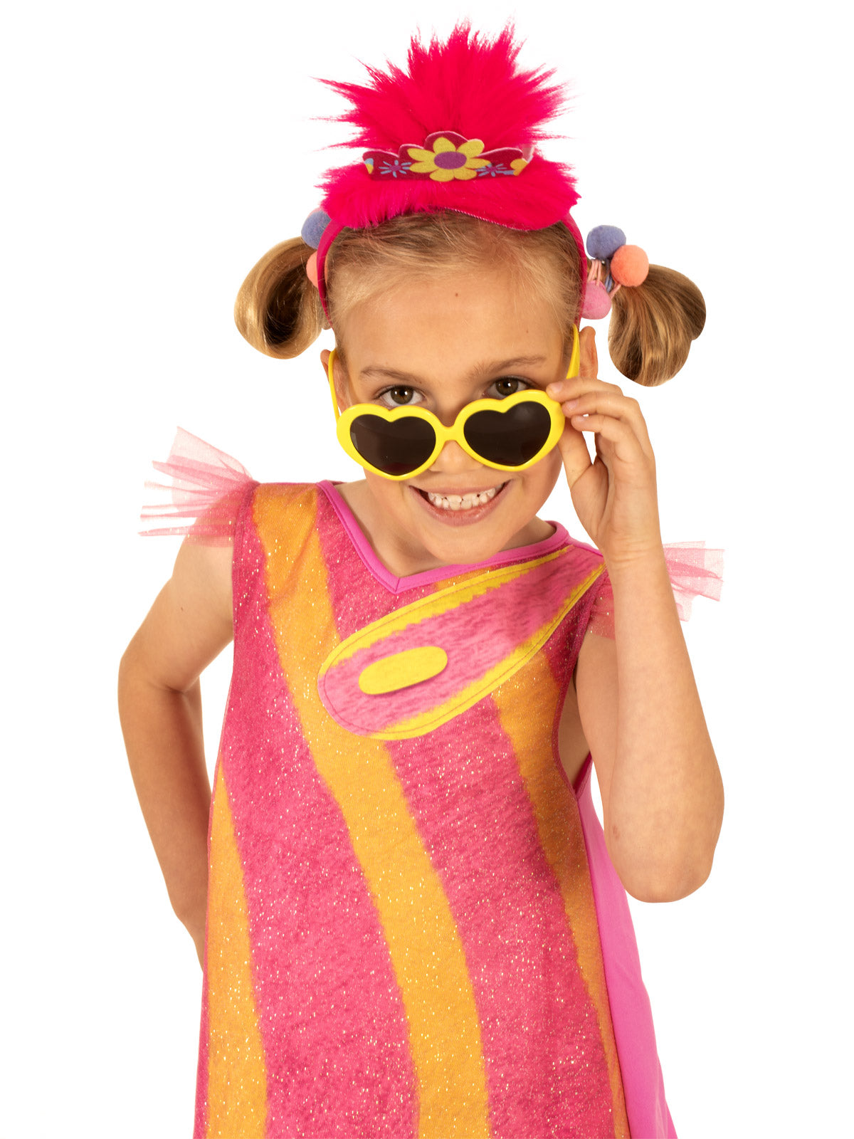 POPPY DELUXE TROLLS 2 POP COSTUME, CHILD - 4-6 YRS - Side