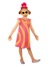 POPPY DELUXE TROLLS 2 POP COSTUME, CHILD - 4-6 YRS - Packaging