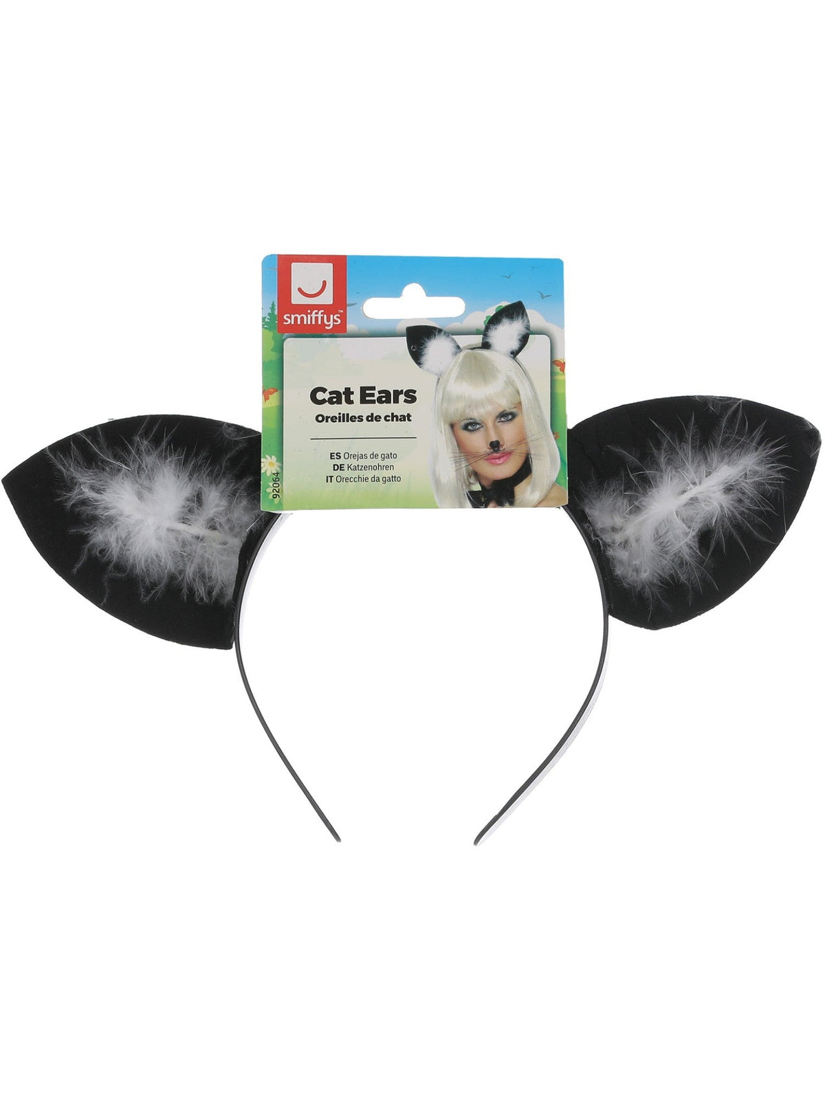 CAT EARS, ADULT - Back