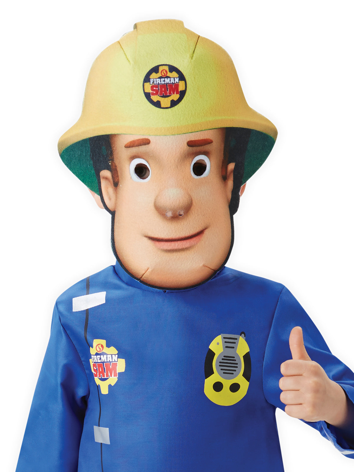 FIREMAN SAM DELUXE COSTUME, CHILD - Back