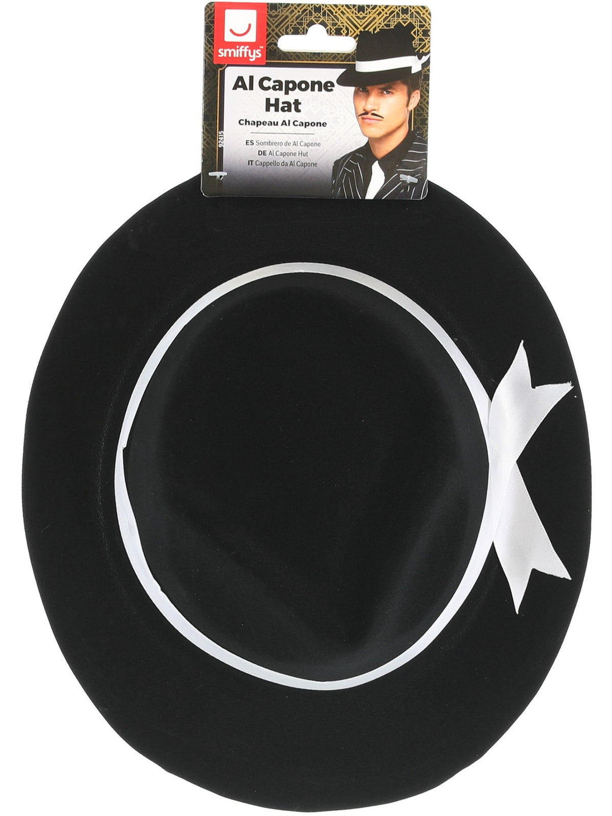 AL CAPONE HAT, ADULT - Back