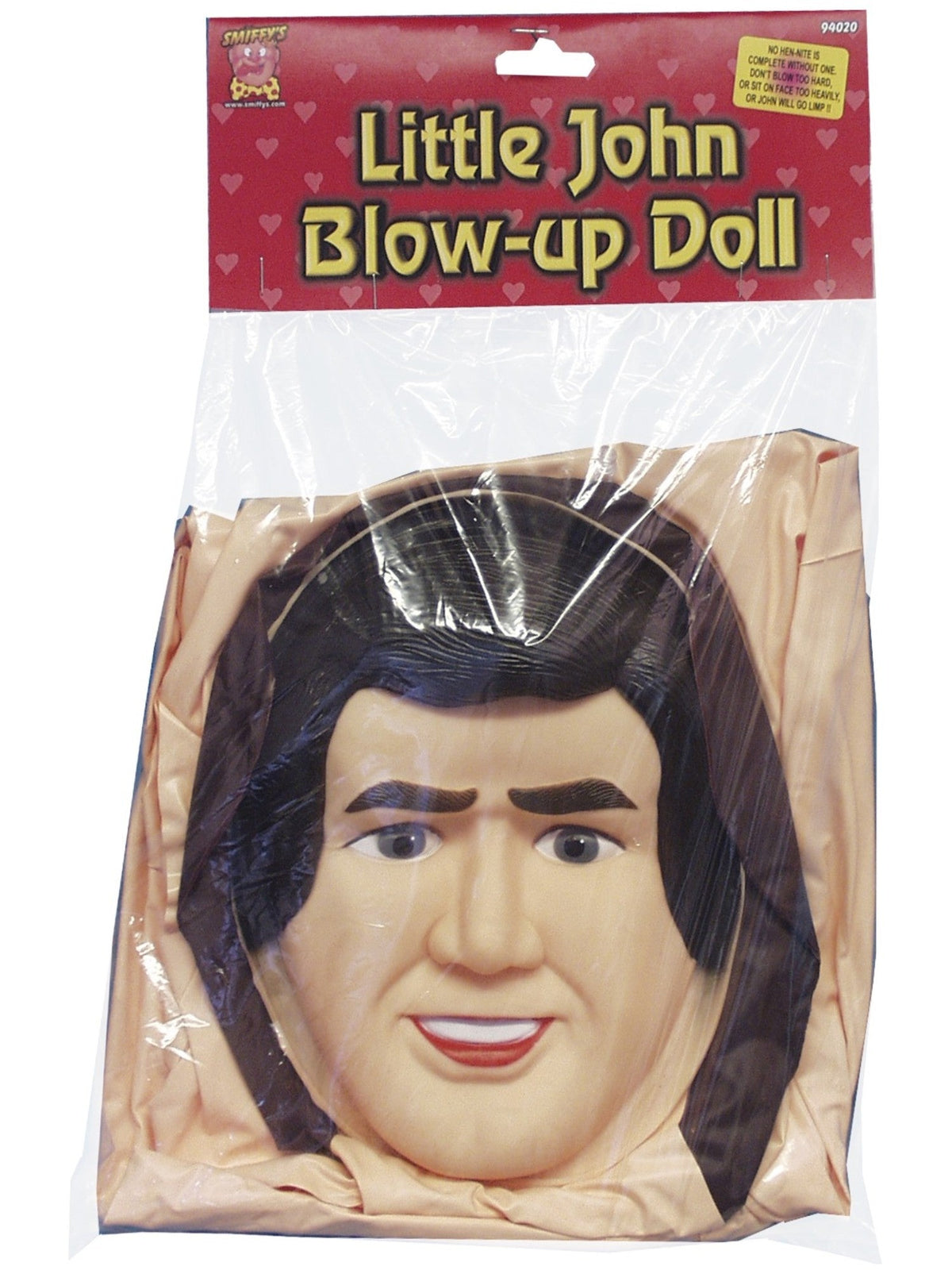 BLOW-UP DOLL, MALE - Back