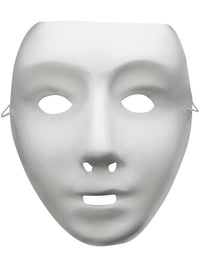 ROBOT MASK, ADULT - Front