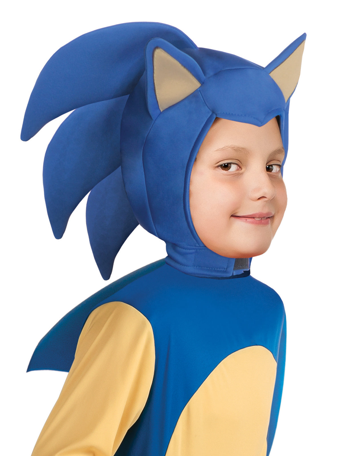 SONIC THE HEDGEHOG DELUXE COSTUME, CHILD - Side