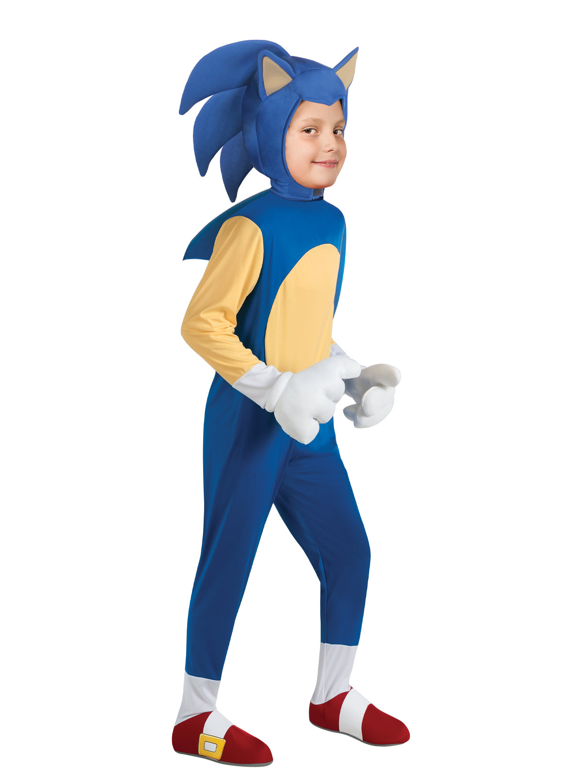 SONIC THE HEDGEHOG DELUXE COSTUME, CHILD - Back