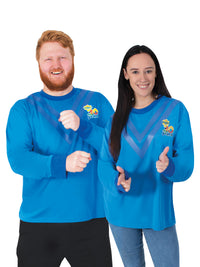 ANTHONY WIGGLE DELUXE 30TH ANNIVERSARY COSTUME TOP, ADULT - Front