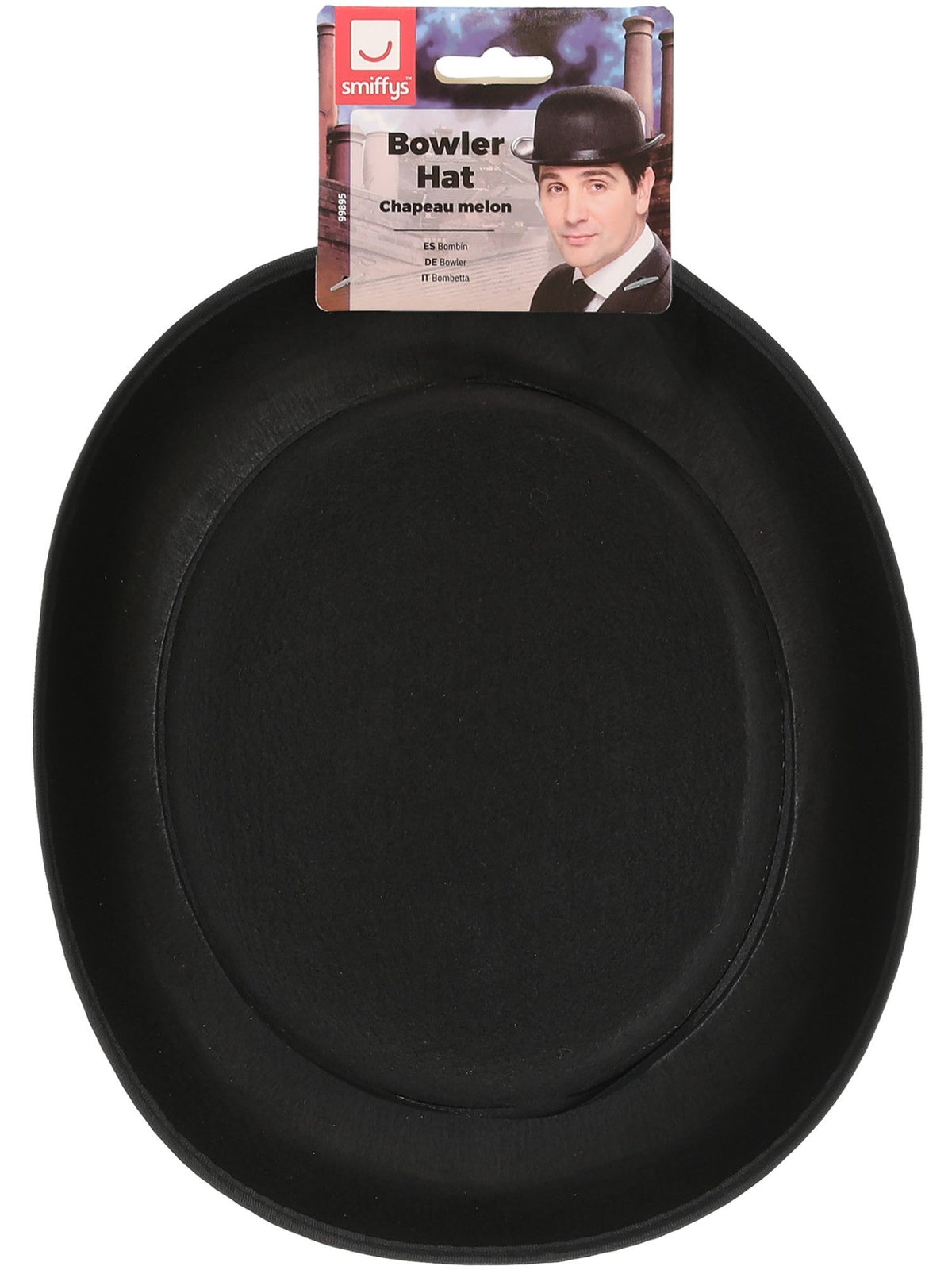 BOWLER HAT, ADULT - Back