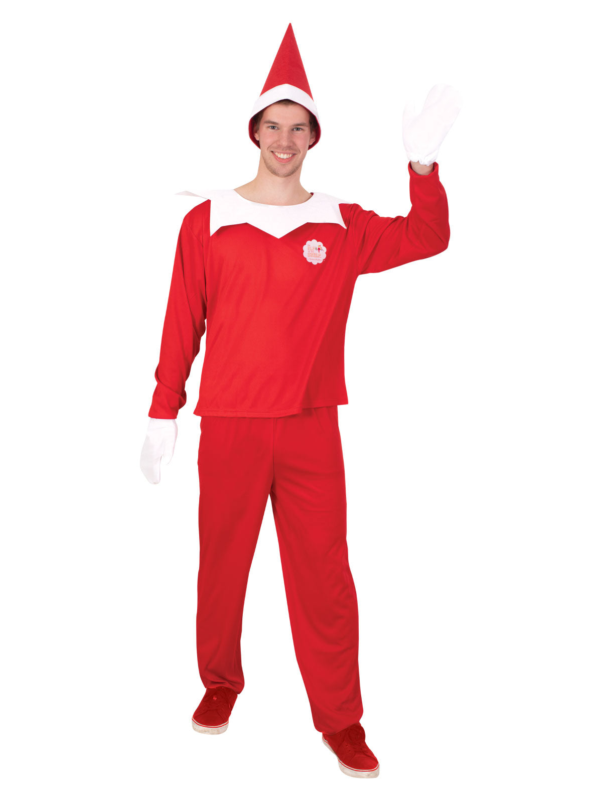 ELF ON THE SHELF UNISEX COSTUME, ADULT - Back